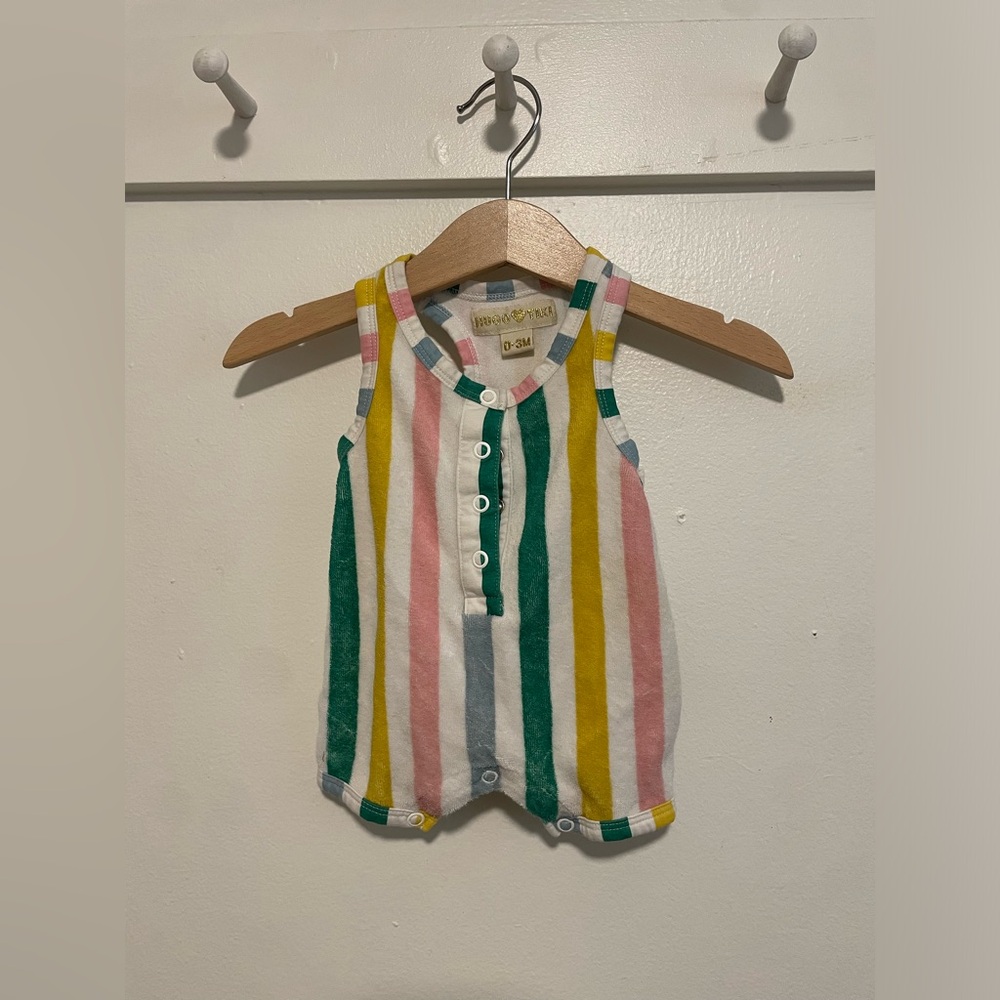 Hugo Loves Tiki onesie